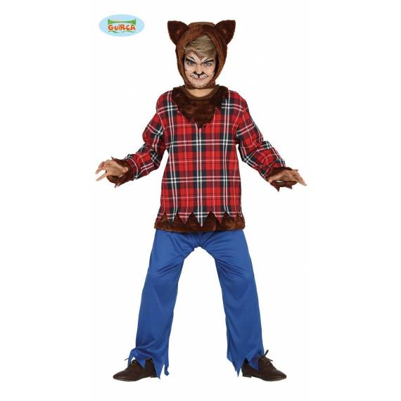 lluvia Por favor Disfraz disfraz hombre lobo infantil, niño niña halloween