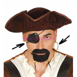 Parche y pendiente pirata
