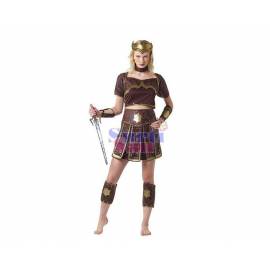 Disfraz guerrera mujer