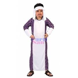 Disfraz árabe con túnica  infantil.