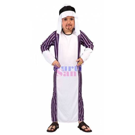 Disfraz árabe con túnica  infantil.