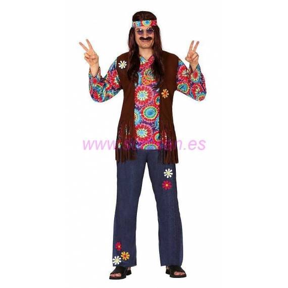 Disfraz hippy hombre